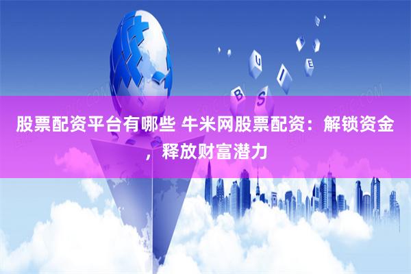 股票配资平台有哪些 牛米网股票配资：解锁资金，释放财富潜力